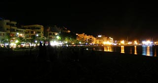 Puerto Pollensa by night