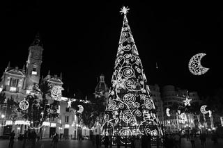Christmas Lights Valencia Spain