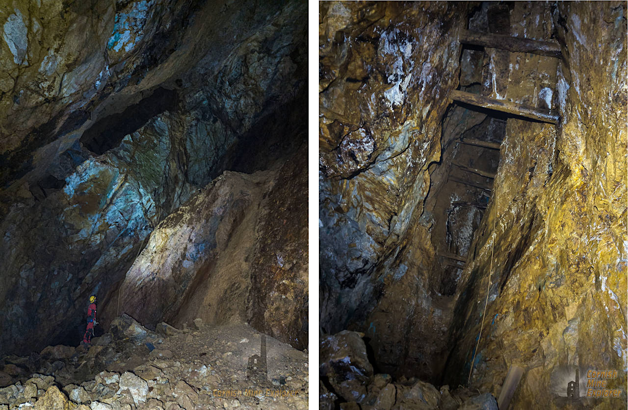 Cornish tin and copper mine