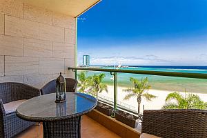 Sea view from the balcony