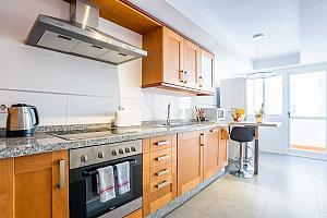 Kitchen, Arrecife Sands apartment