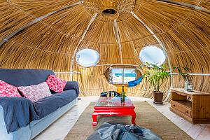 Eco Beach Yurt, Finca de Arrieta