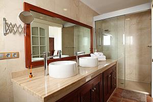 Bathroom, walk-in shower