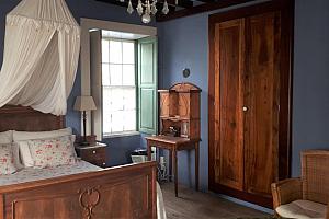 Wooden bed