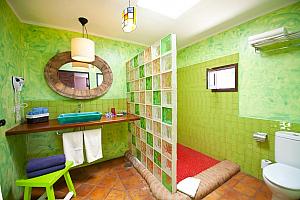 Big walk-in shower