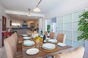 Open plan dining room