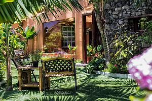 Tenerife hotel garden