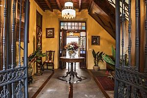 Hotel entrance hall