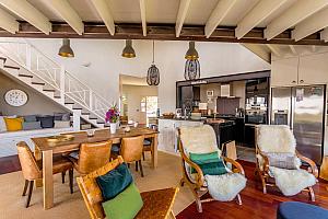 Generous living room
