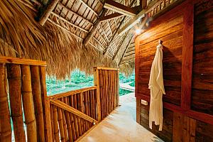 Wooden cabins