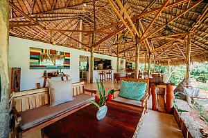 Open lounge area