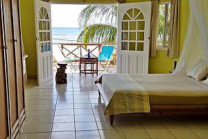 Hotel on the beach, St Vincent and the Grenadines