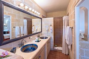En suite bathroom