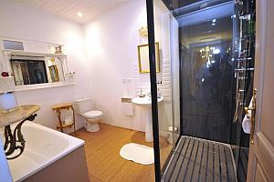 Luxury walk-in shower