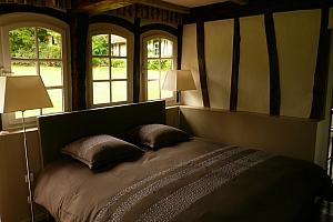 Double room facing the garden