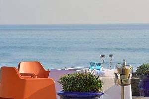 Terrace with sea view