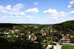 View of the river Dordogne