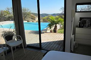 Patio door to pool