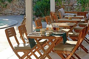Breakfast on the terrace