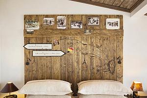 Unusual headboard
