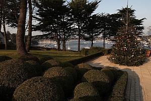 Brittany hotel garden