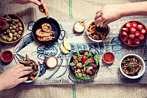 Seafood, restaurant