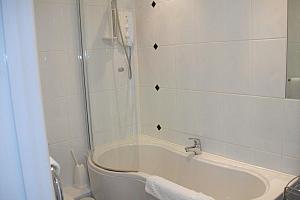 En suite bathroom