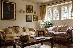 Lounge, antique furniture
