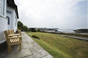 View of the sea and the beach