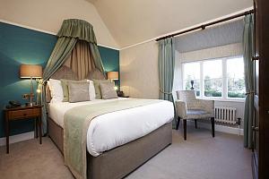 Double room, power shower