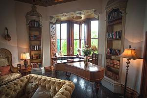 Drawing room with grand piano