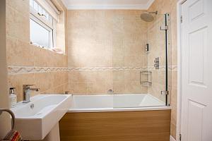 Shower over bath