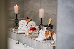 Marble bathroom