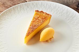 Egg custard dessert