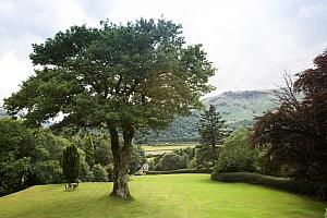 Hotel grounds, Lake district
