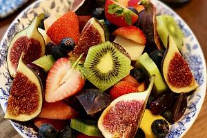 Breakfast fruit salad