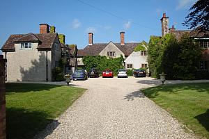 Long gravel drive