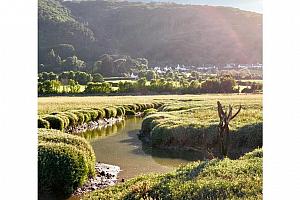 Hotel view towards the village of Porlock