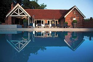 Heated swimming pool, Maison Talbooth