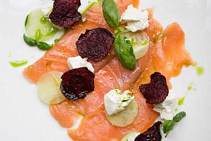 Restaurant, Smoked salmon