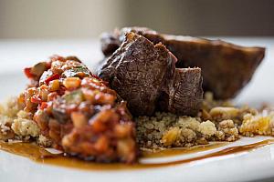 Restaurant, Lamb and couscous