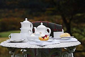 Afternoon tea, Monachyle Mhor