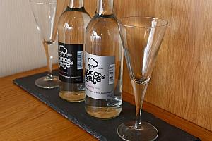 Welsh mineral water in the room