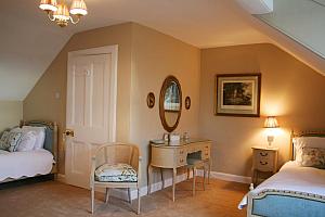 Treetops room, twin beds