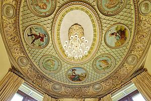 Decorated ceiling