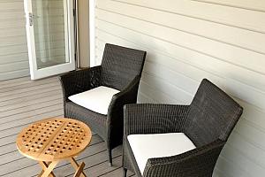 Balcony with sea view