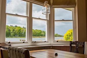 View from the pub