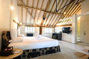 Exposed rafters