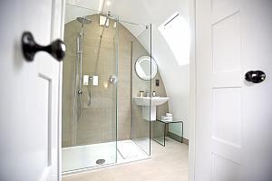 Luxury walk-in shower