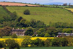 Hotel set amongst farmland